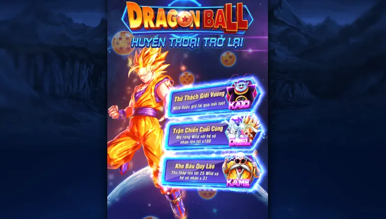 Cách Chơi Nổ Hũ Dragon Ball Tại RikBet Tuyệt Chiêu Triệu Hồi Jackpot