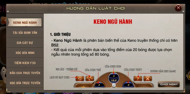 Hướng Dẫn Cách Chơi Keno Mini Tại RikBet Luôn Giành Chiến Thắng