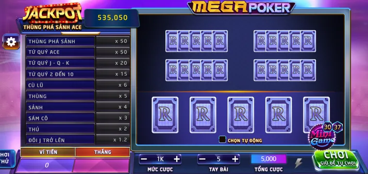 Chinh Phục Đấu Trường Trí Tuệ Mega Poker Tại RikBet Đỉnh Cao