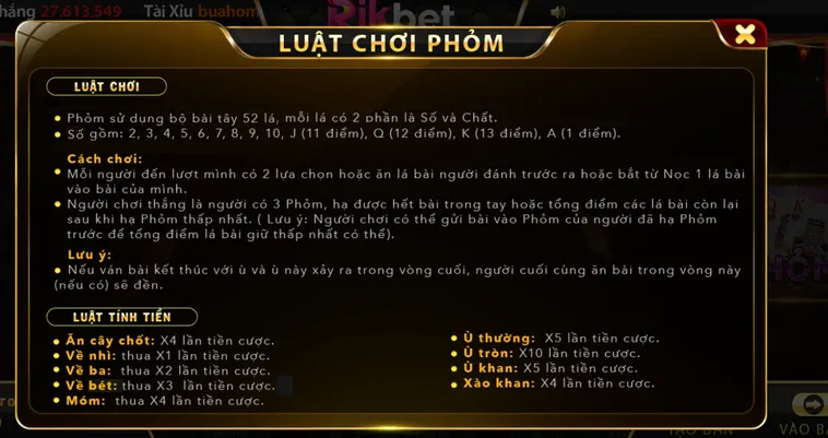 Chinh Phục Nghệ Thuật Đánh Phỏm Tại RikBet Đầy Kịch Tính