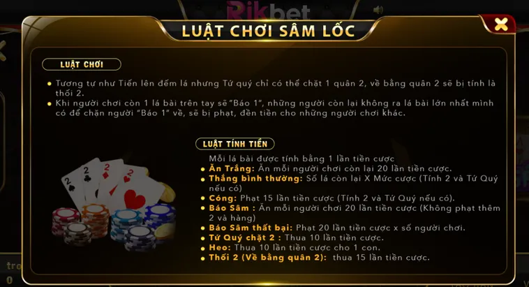 Chinh Phục Sảnh Sâm Lốc RikBet Sát Phạt Cực Đỉnh 2026