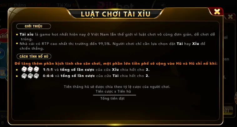Chinh Phục Bàn Cược Tài Xỉu Live RikBet Cực Cháy Năm 2026