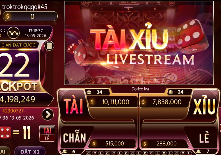 Chinh Phục Bàn Cược Tài Xỉu Live RikBet Cực Cháy Năm 2026