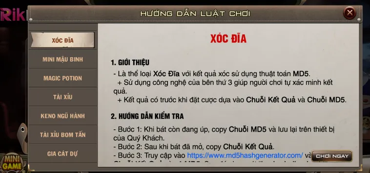 Trải Nghiệm Quay Số Xóc Đĩa Max Tại RikBet Đẳng Cấp